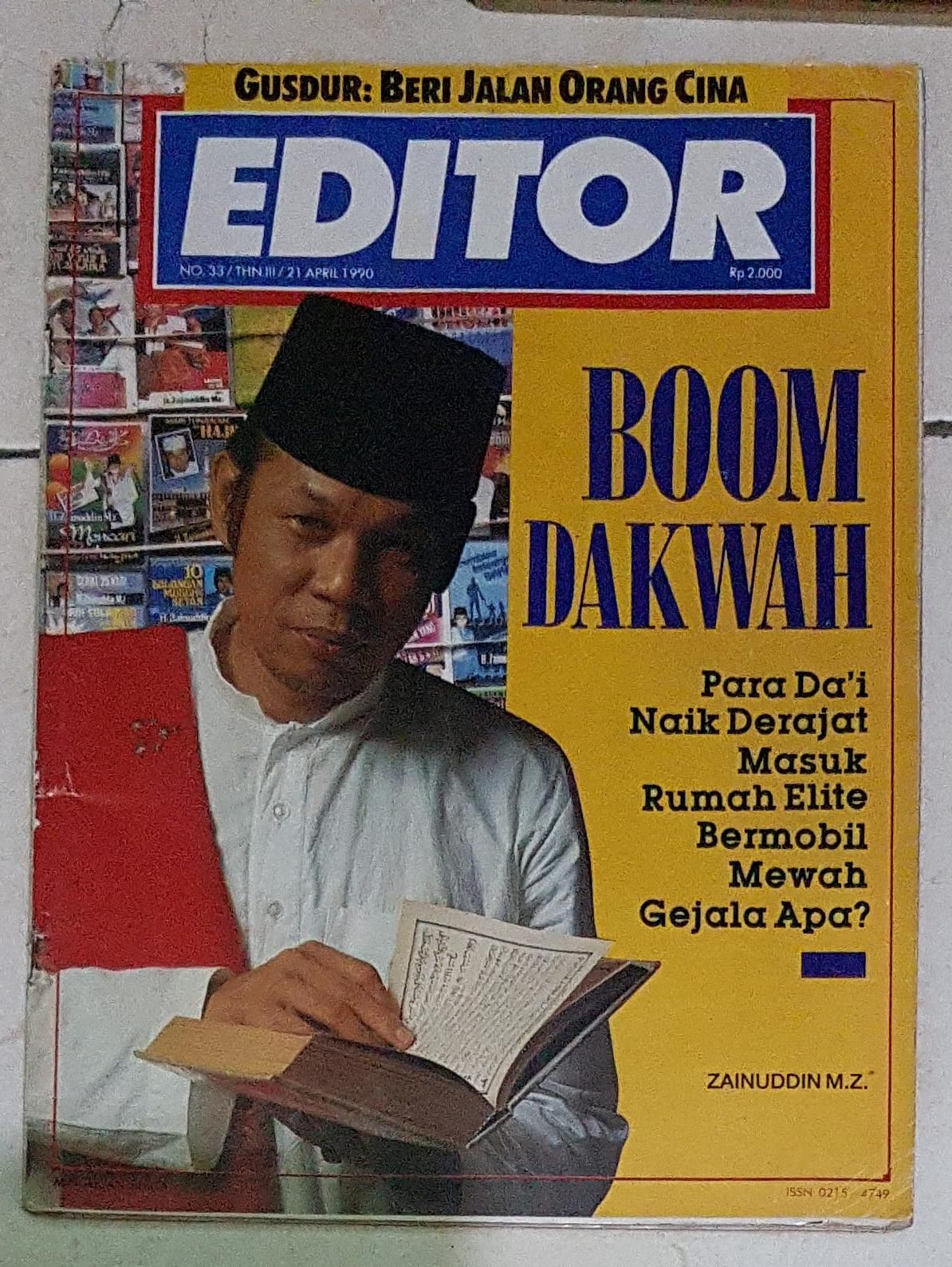 Editor, 21 April 1990