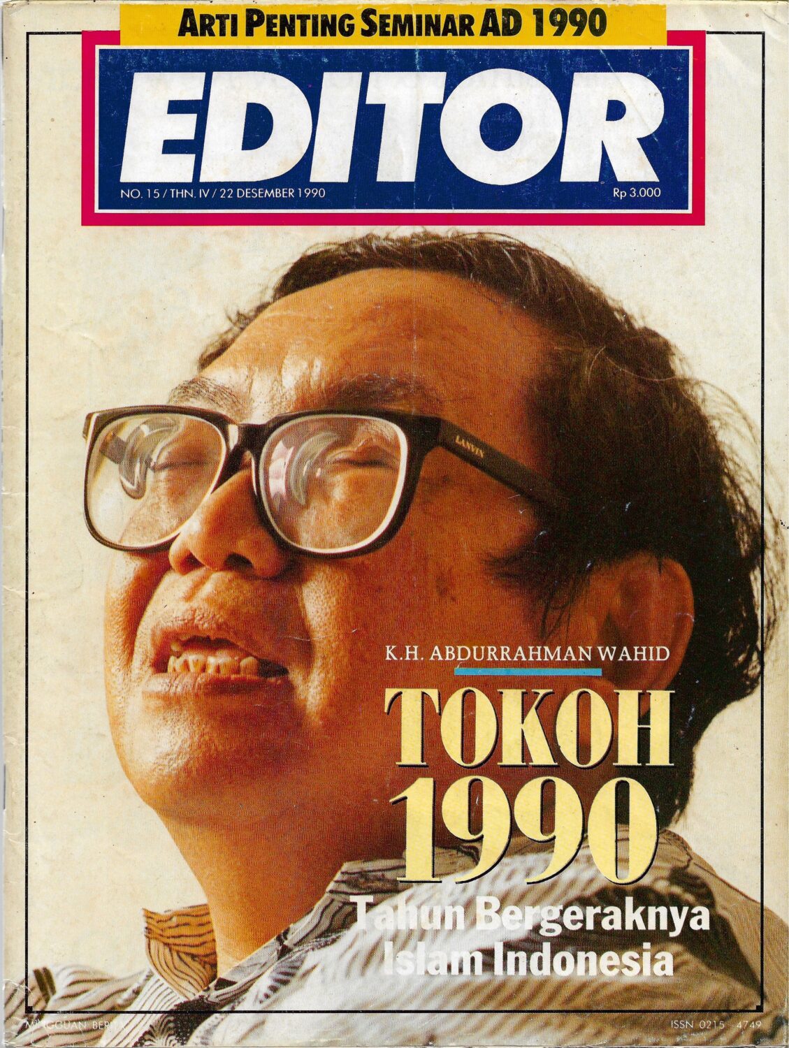 Editor, 22 Desember 1990