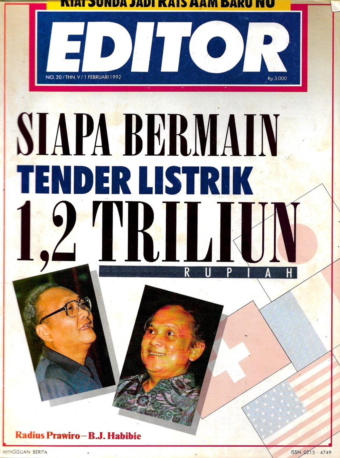 Editor, 1 Februari 1992