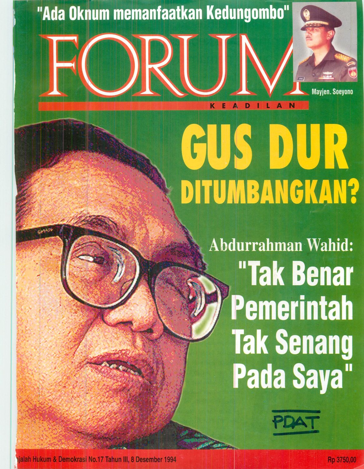 Forum Keadilan, 8 Desember 1994