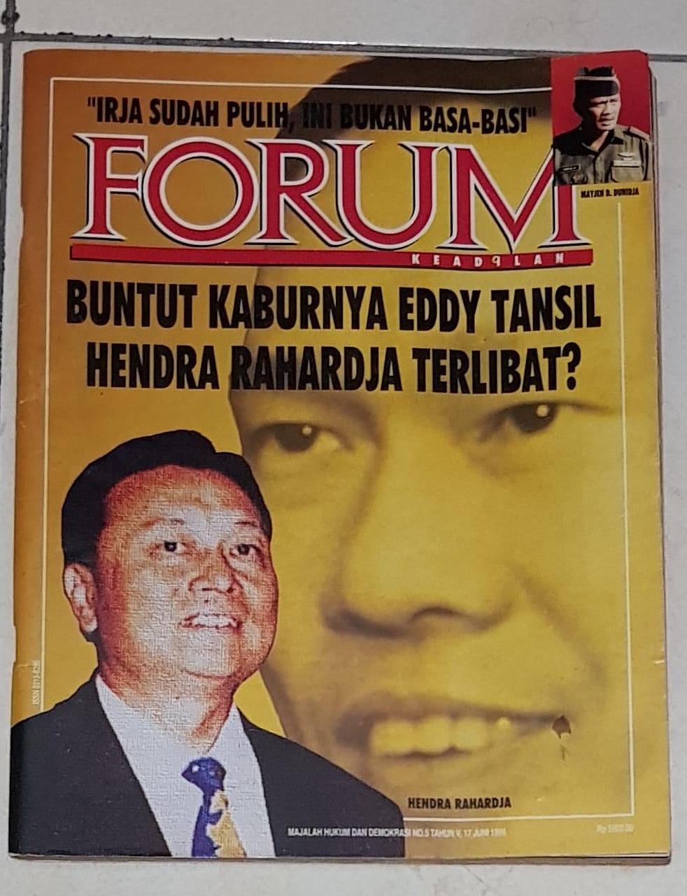 Forum Keadilan, 17 Juni 1996