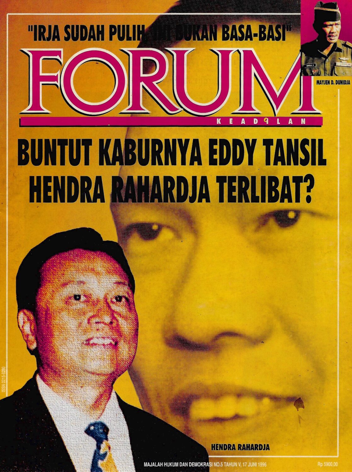 Forum Keadilan, 17 Juni 1996