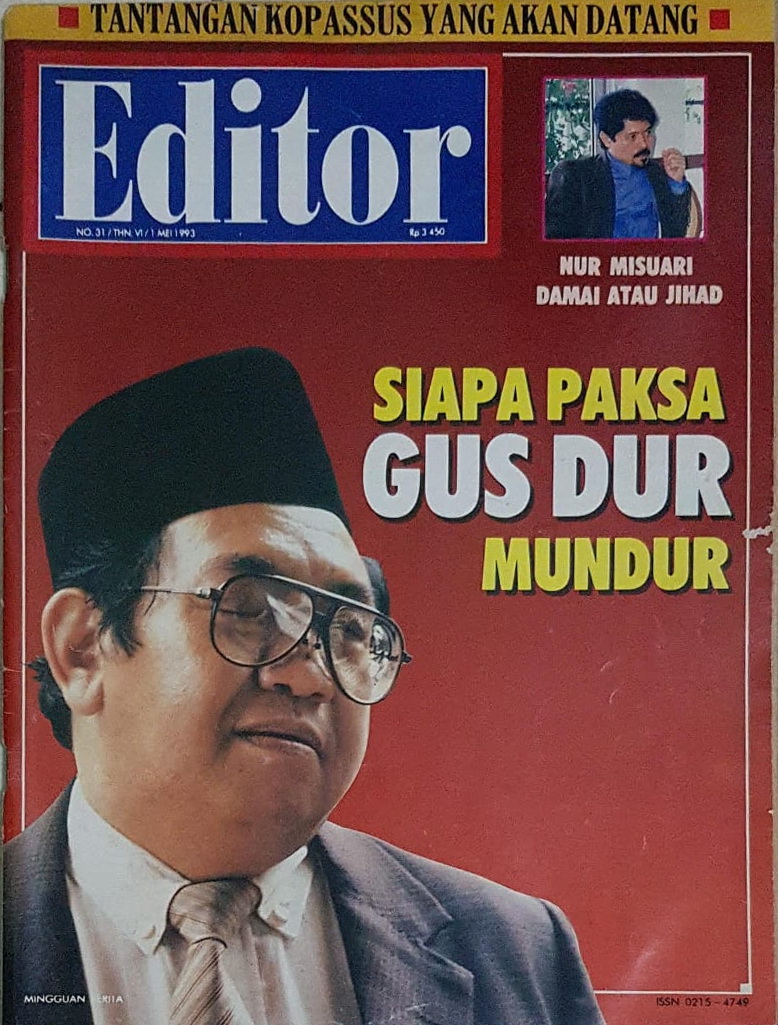 Editor, 1 Mei 1993
