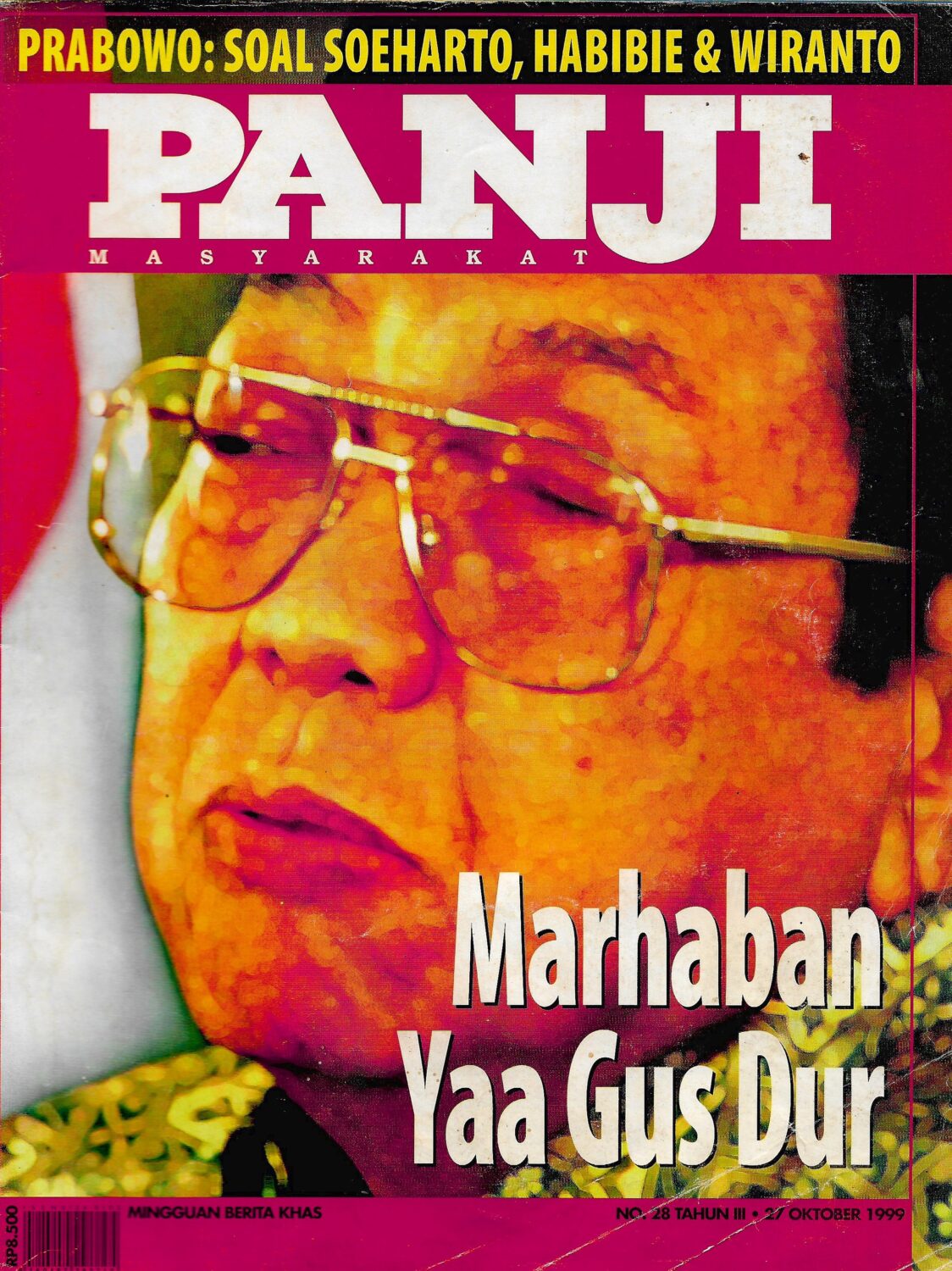 Panji Masyarakat, 27 Oktober 1999