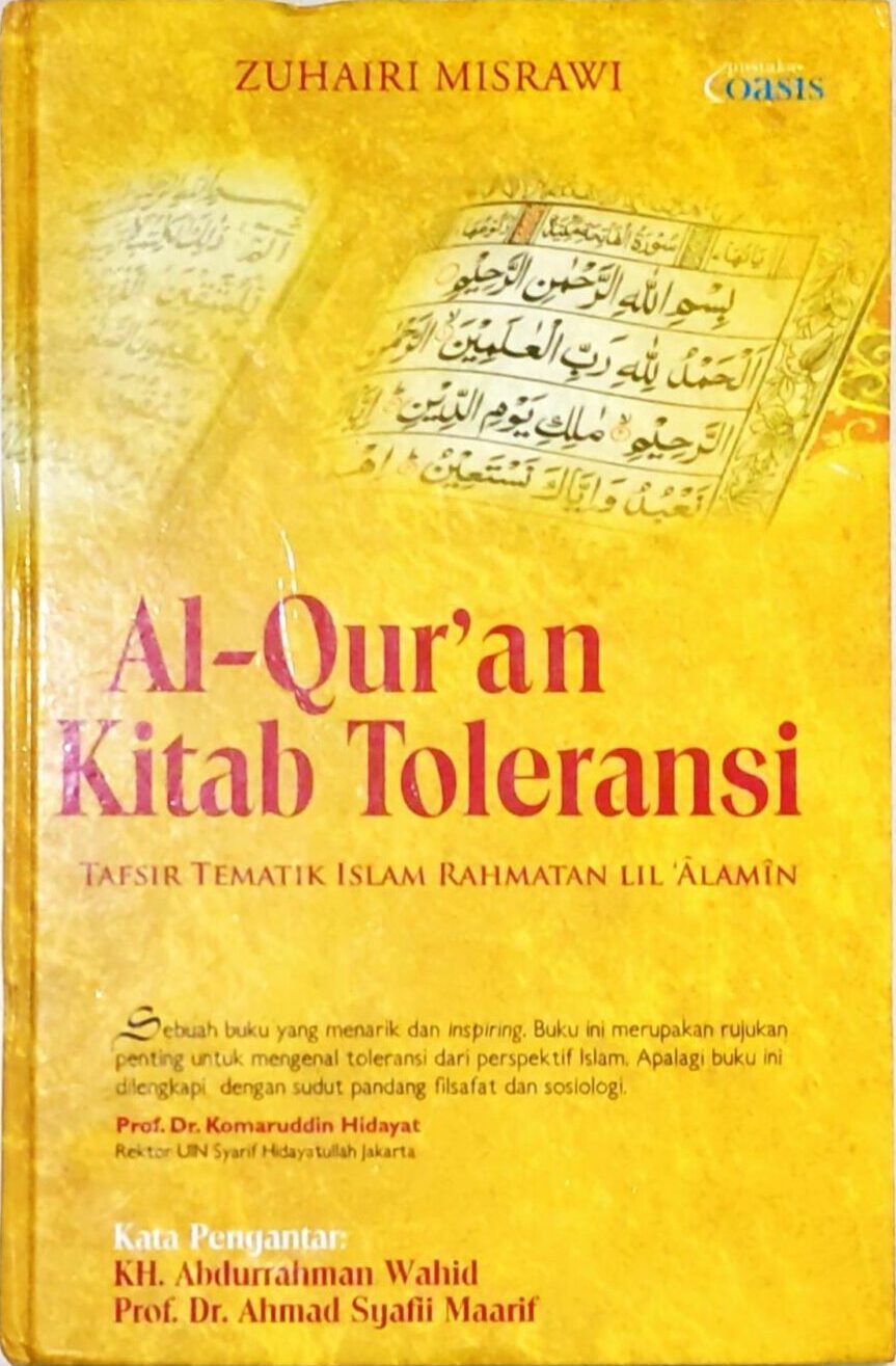 Al-Qur’an Kitab Toleransi: Tafsir Tematik Islam Rahmatan Lil ‘Alamin