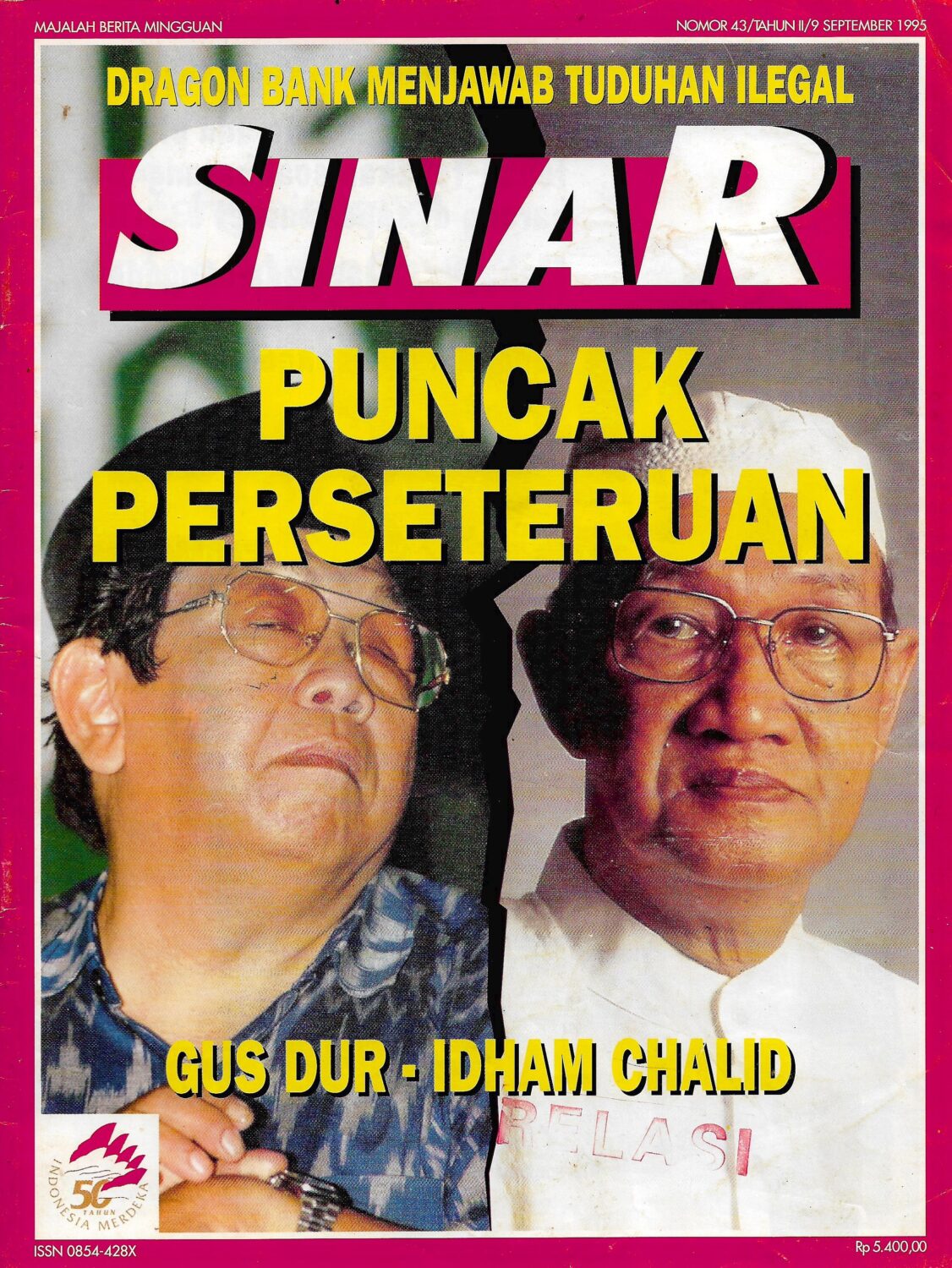 Sinar, 9 September 1995