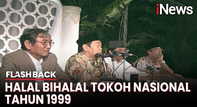 Halal Bihalal: Gus Dur, Setiawan Djodi, WS Rendra & Tokoh Lain Bahas Sukseskan Pemilu 1999